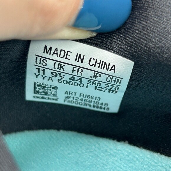 NWT Adidas SL20 Primeblue Women's Running Shoes Black/White/Blue Size 11 - Picture 13 of 13